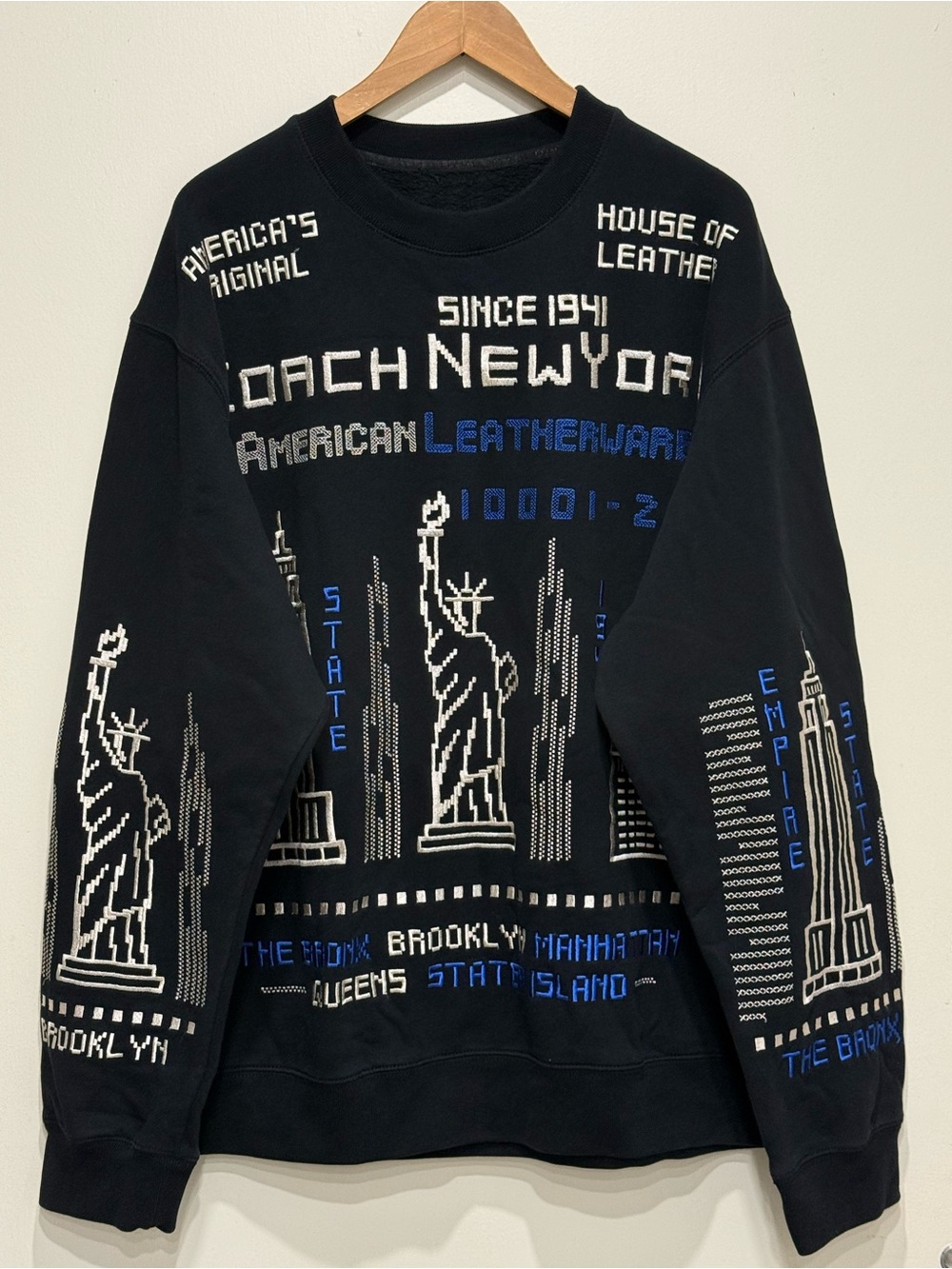 Coach New York Cityscape Crewneck Sweatshirt